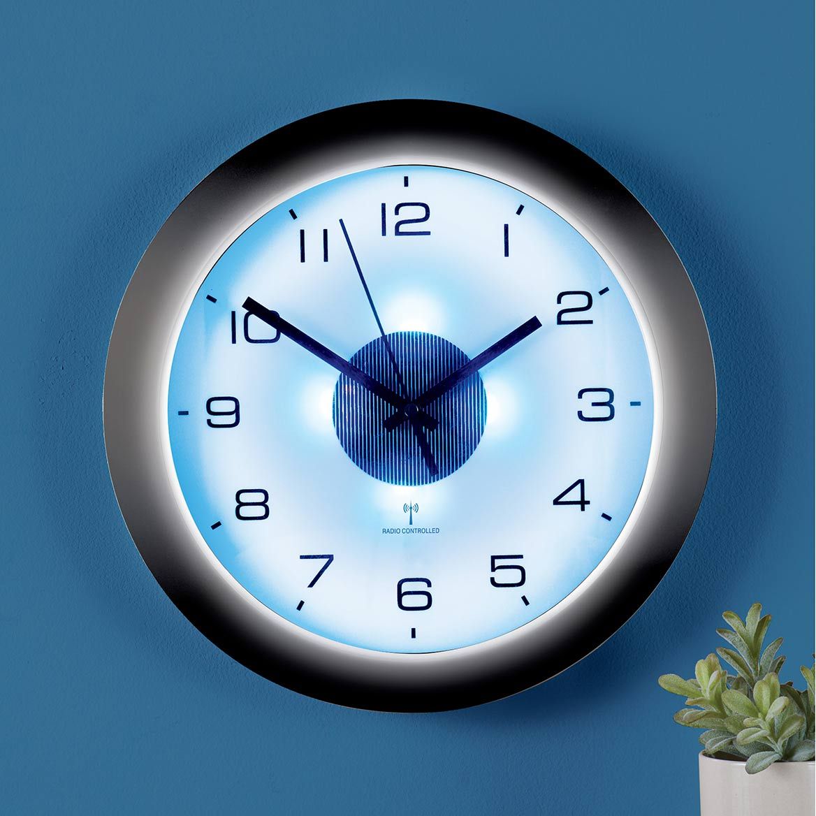 Atomic Wall Clock With Light + '-' + 379587