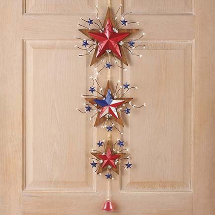 Patriotic Hanging Stars-379605