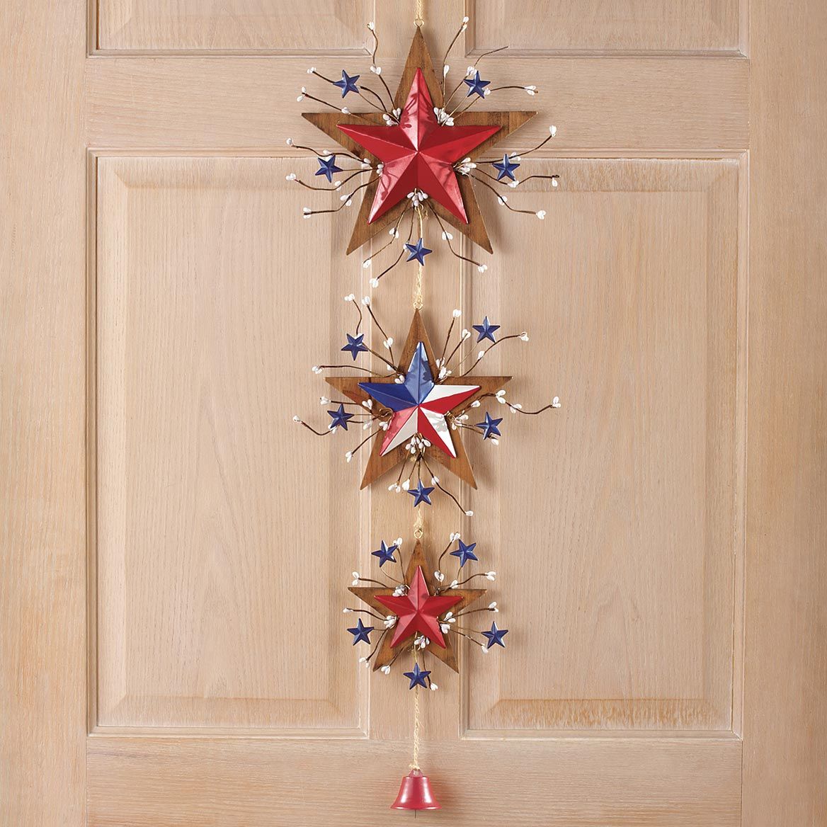 Patriotic Hanging Stars + '-' + 379605