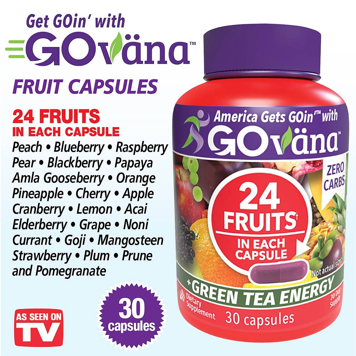 Govana™ Fruits Capsules (30 Count) + '-' + 379631