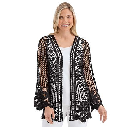 Beautiful Crochet Jacket-379643