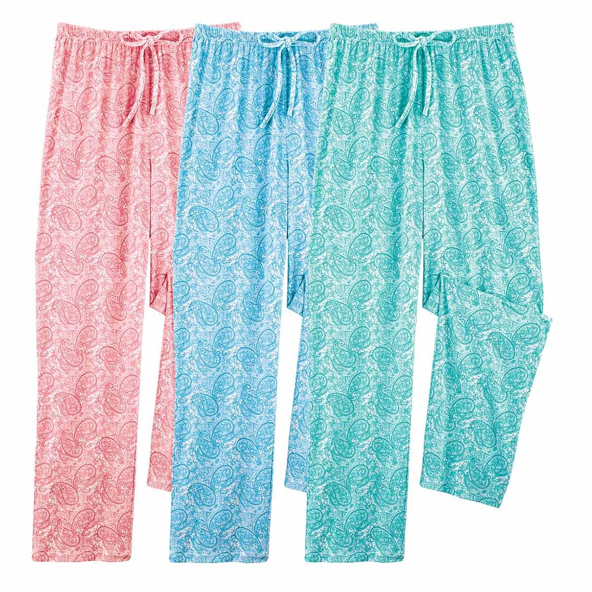 Super Soft Women's Pajama Pants, Set of 3 + '-' + 379659