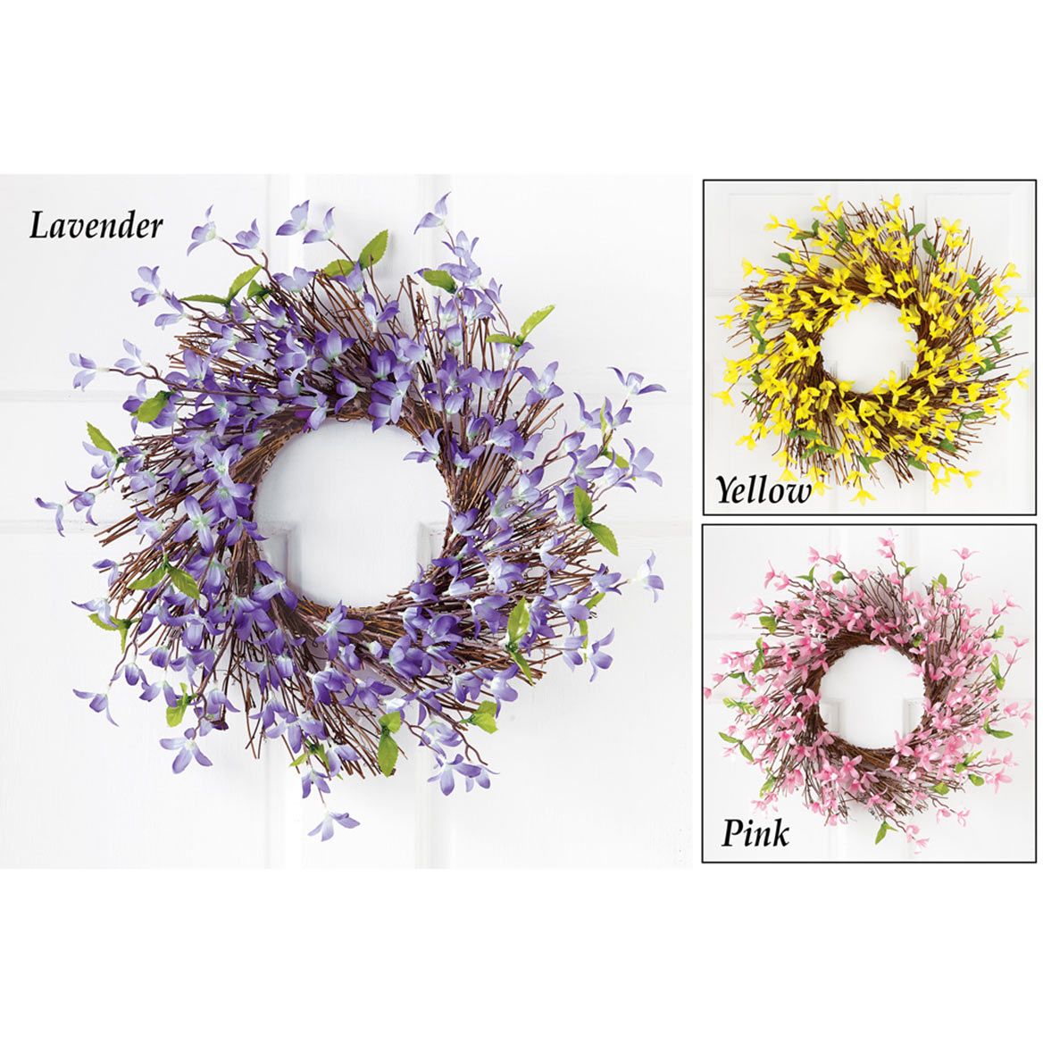 Forsythia Wreath + '-' + 379668