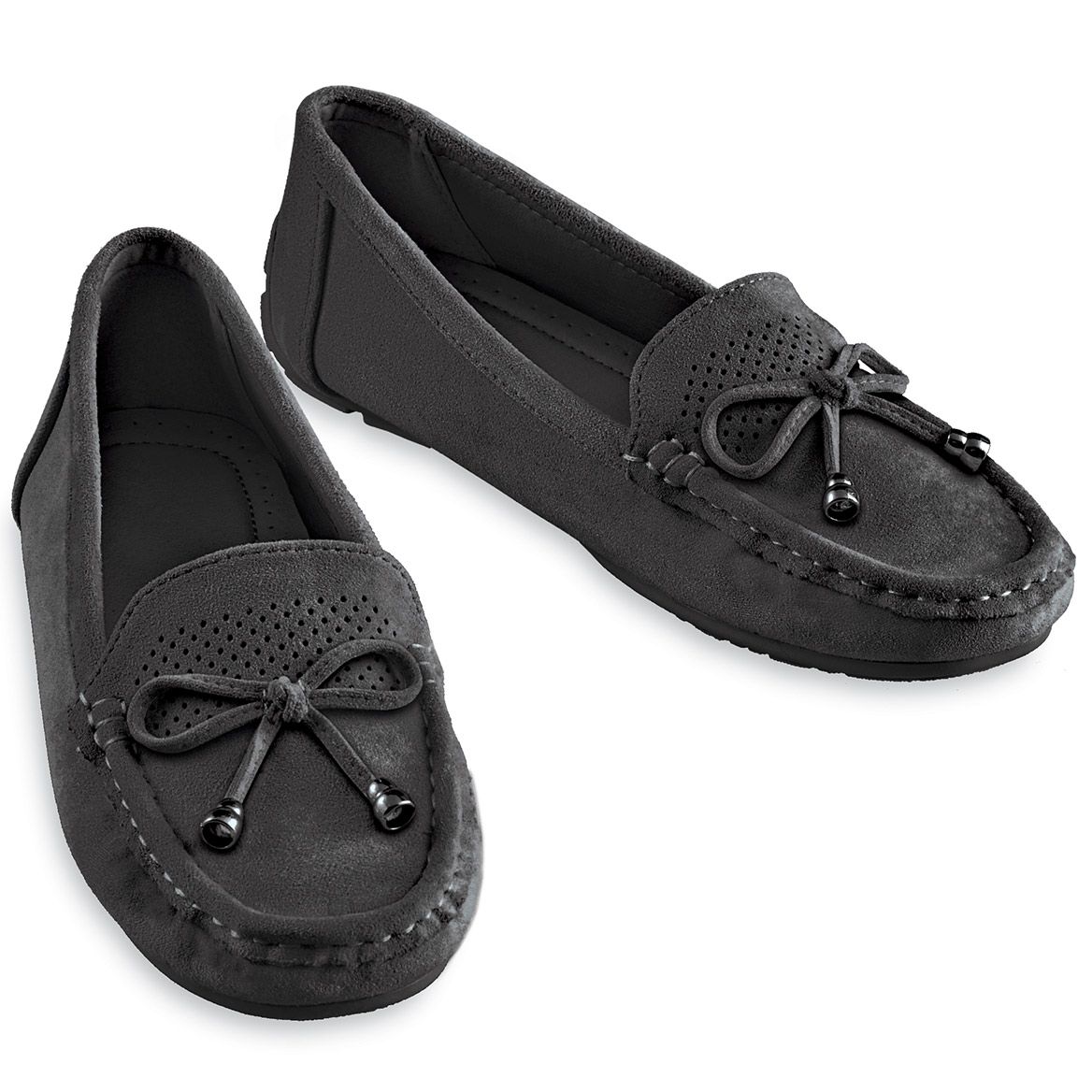 Microsuede Moccasins + '-' + 379713