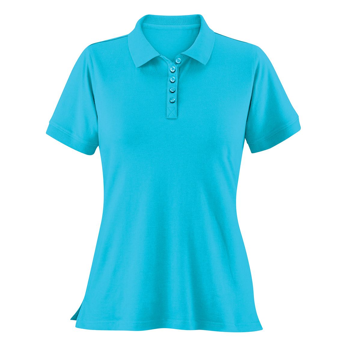 Ladies Soft Knit Polo + '-' + 379723