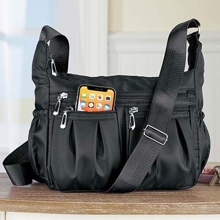 Multi-Pocket Nylon Handbag-379729