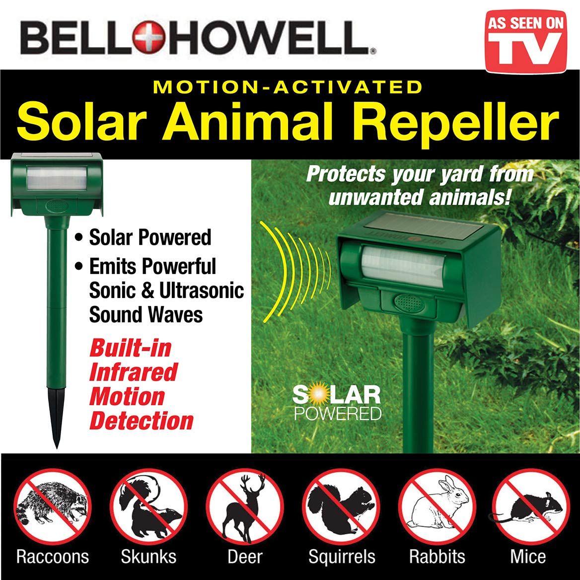 Solar Animal Repeller + '-' + 379757