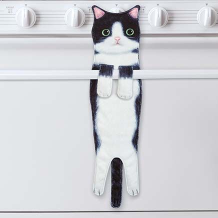 Hanging Cat Towel-379764