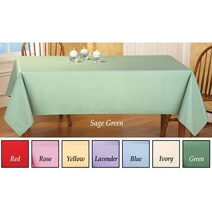 Basic Rectangular Tablecloth-379808