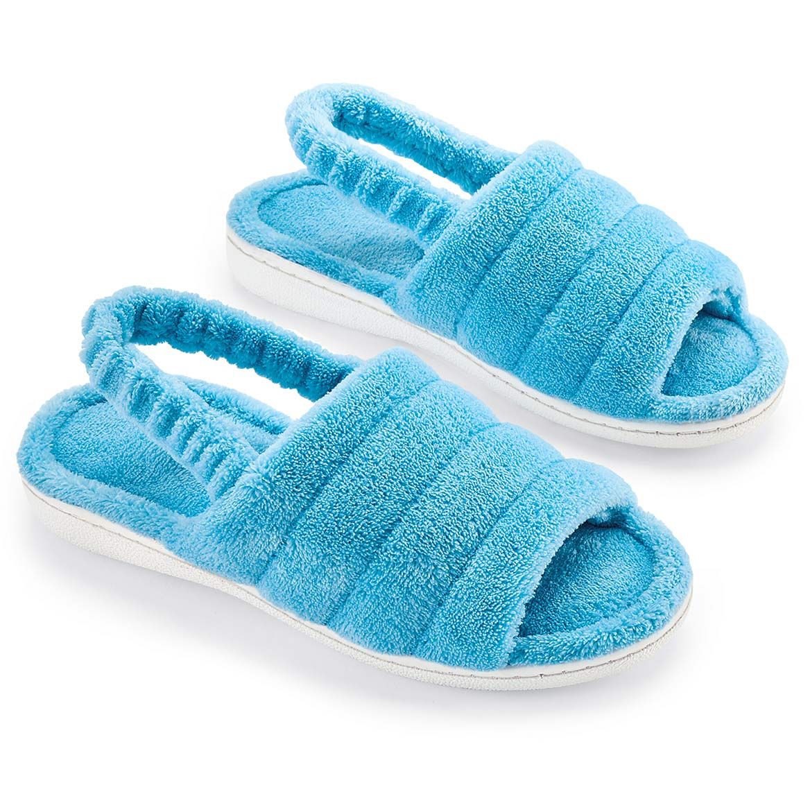 Plush Heel Strap Slipper + '-' + 379839