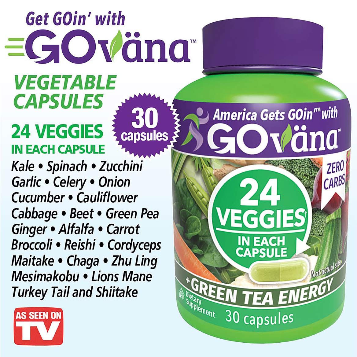 Govana™ Veggies Capsules (30 Count) + '-' + 379853