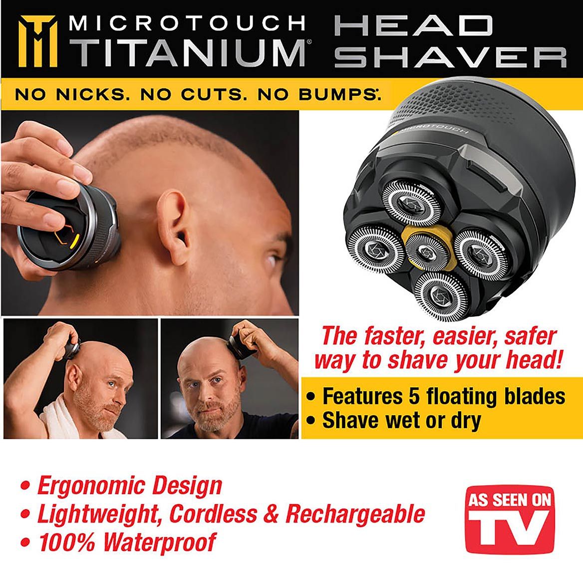 Microtouch Titanium Head Shaver + '-' + 379864