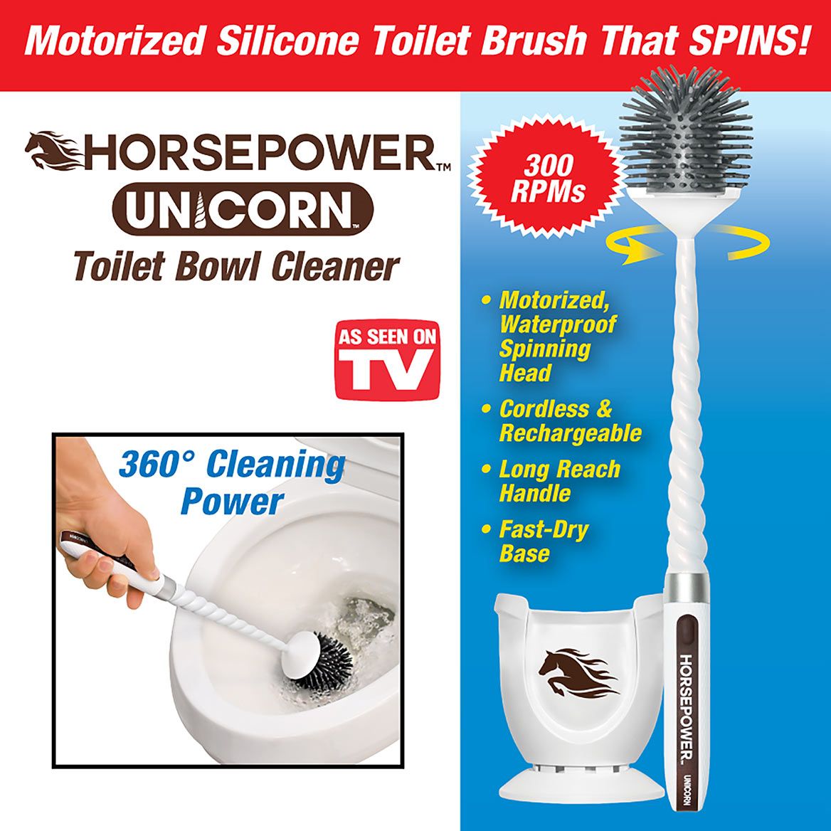 Horsepower Unicorn Toilet Cleaner + '-' + 379886