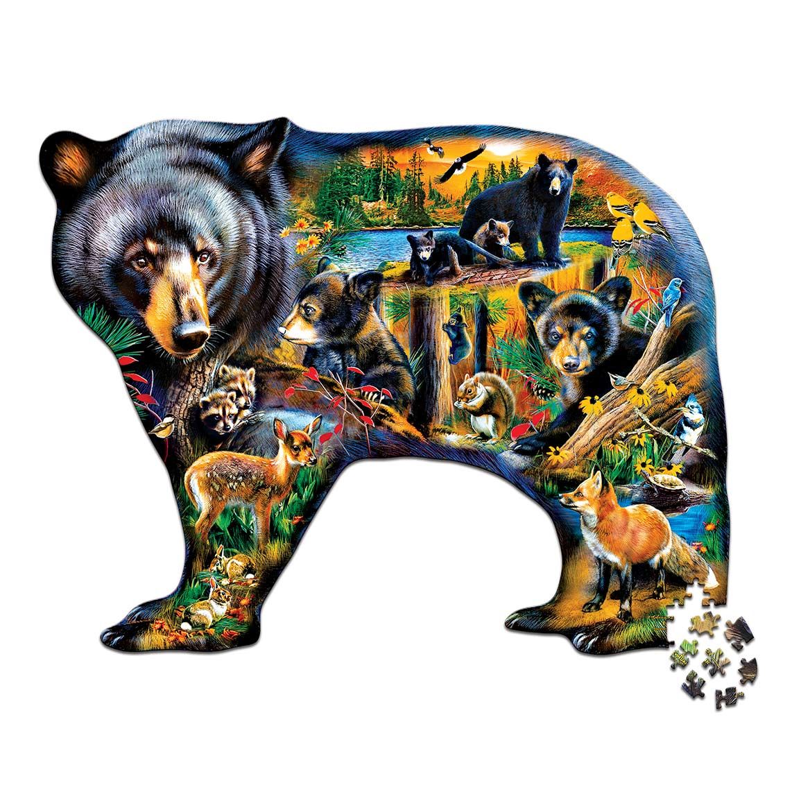 1000-Piece Shaped Bear Puzzle + '-' + 379937