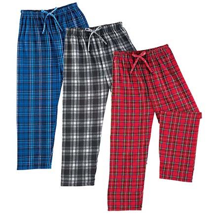 3-Pack Flannel Pants-379945