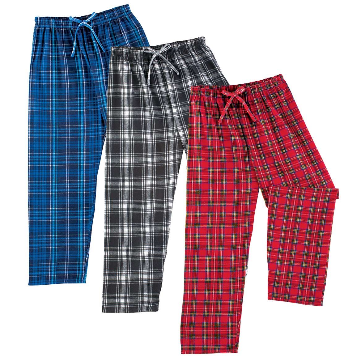 3-Pack Flannel Pants + '-' + 379945