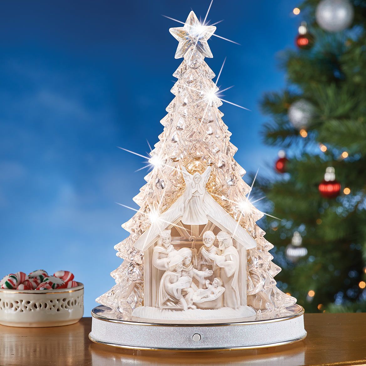 Acrylic Musical Nativity + '-' + 379957