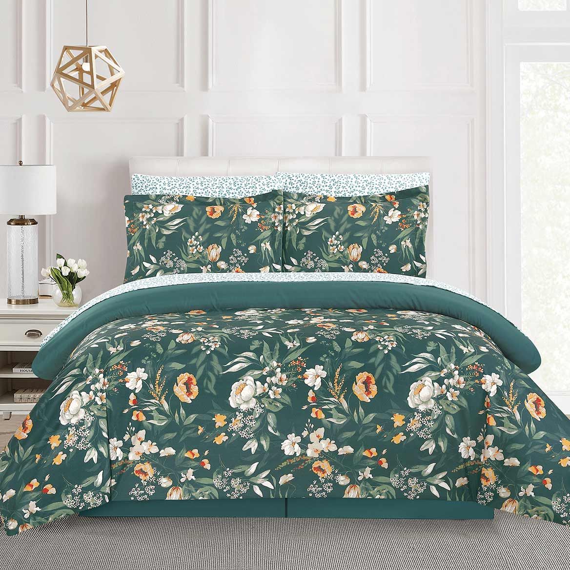 7-Piece Bloom Comforter Set + '-' + 379973