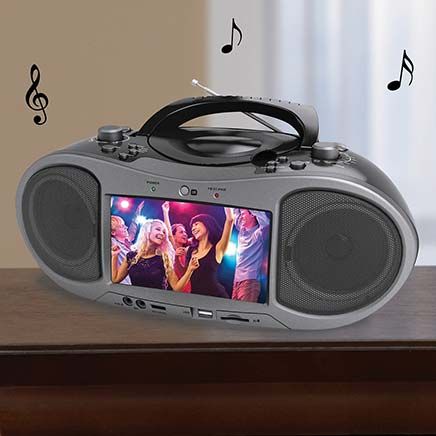 Bluetooth CD and DVD Boombox-379974