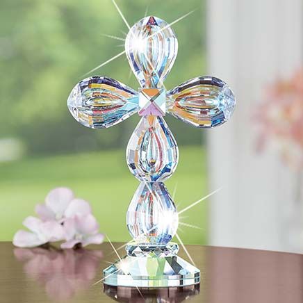 Crystal Tabletop Cross-379998