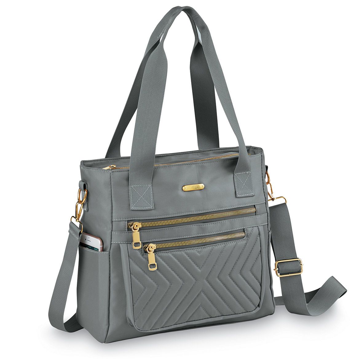 Multi-Zip Handbag + '-' + 380066