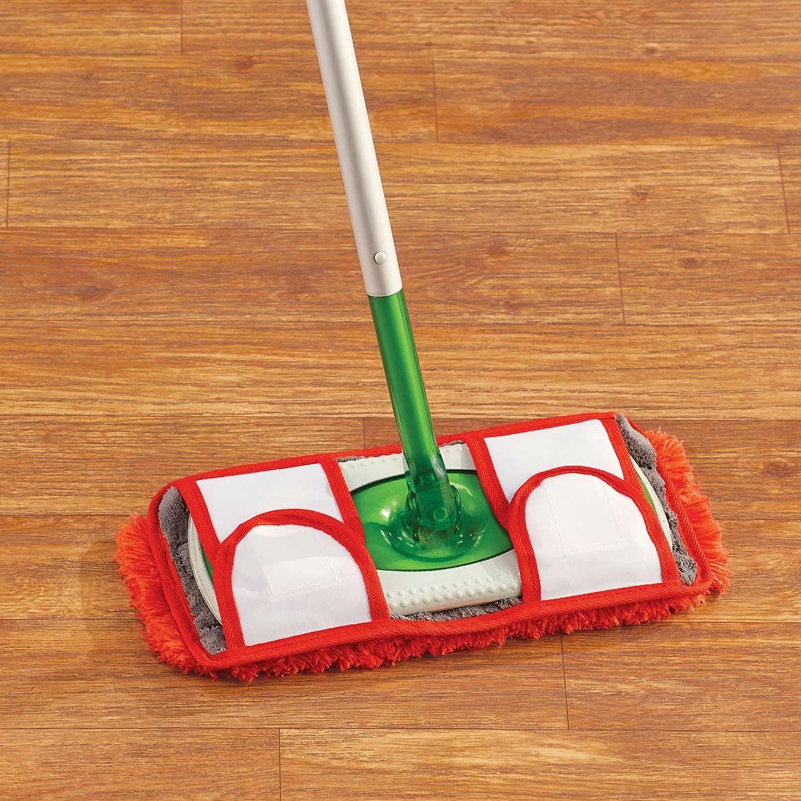 Double-Sides Reusable Mop Pads, Set of 2 + '-' + 380088