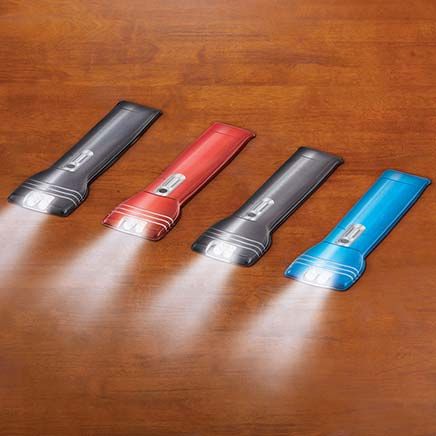 Set of 4 Magnetic Flashlights-380099