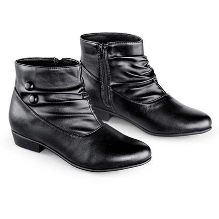 Short Scrunch Boots Wide Width-380101