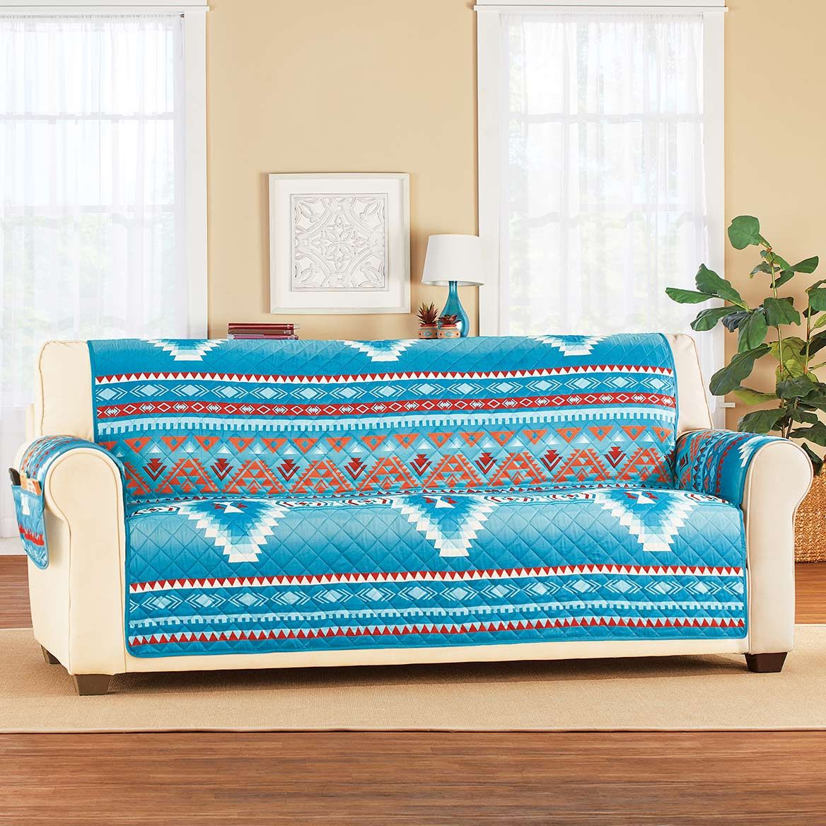 Turquoise Southwest Furn Protector + '-' + 380120
