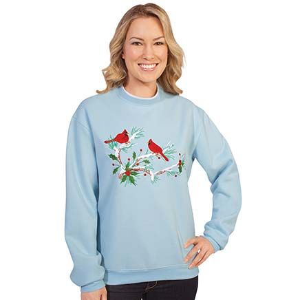 Winter Cardinal Sweatshirt-380129