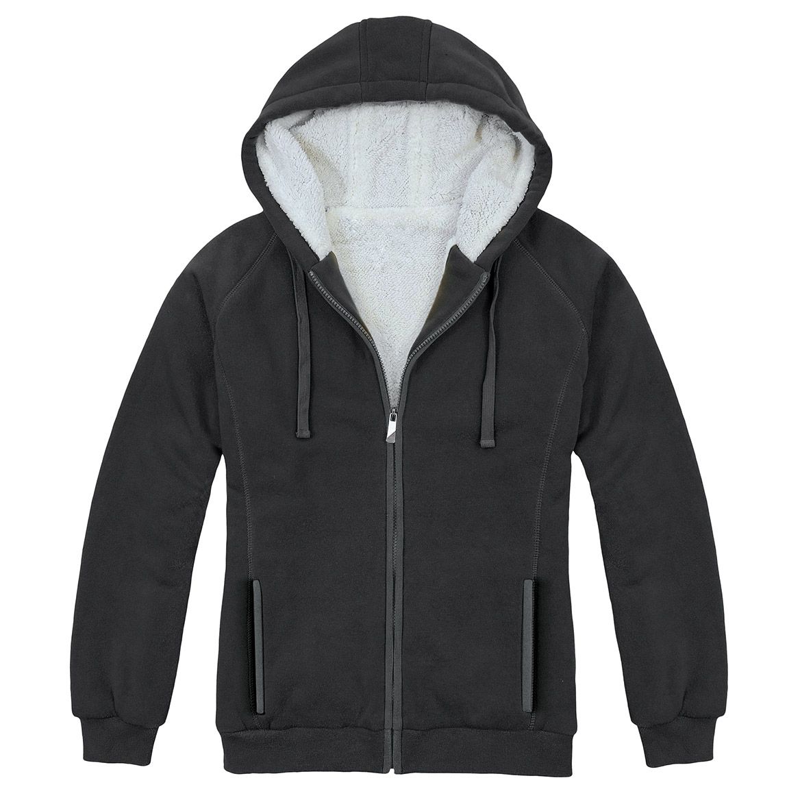 Sherpa Lined Fleece Hoodie + '-' + 380236