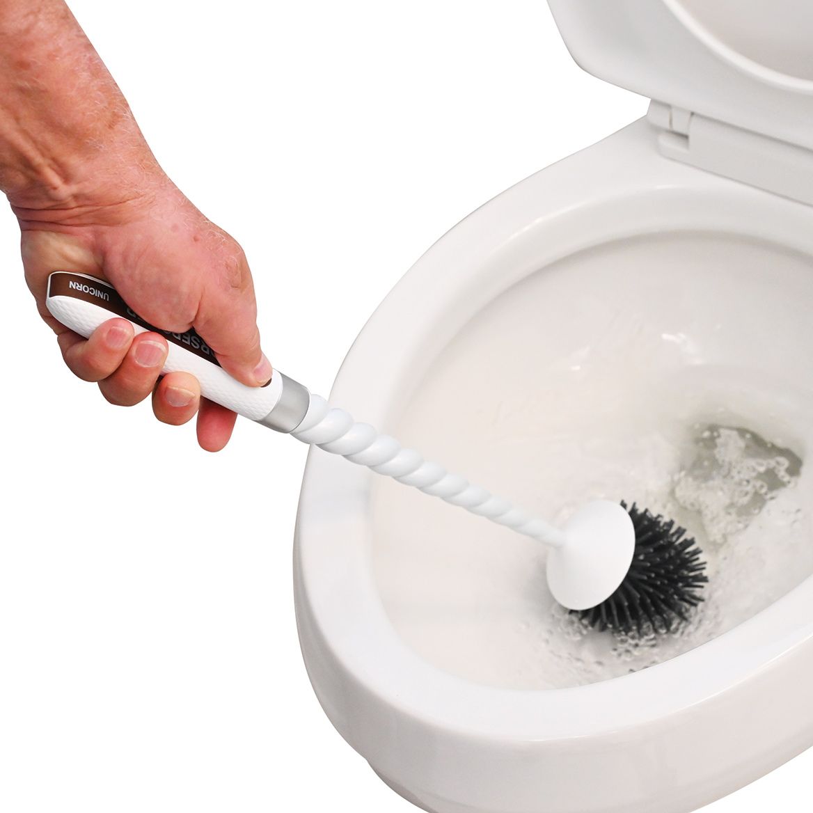 Horsepower™ Unicorn Deluxe Rechargeable Toilet Brush + '-' + 380259