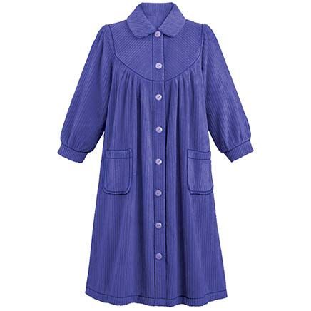 Plush Textured Fleece Robe-380288
