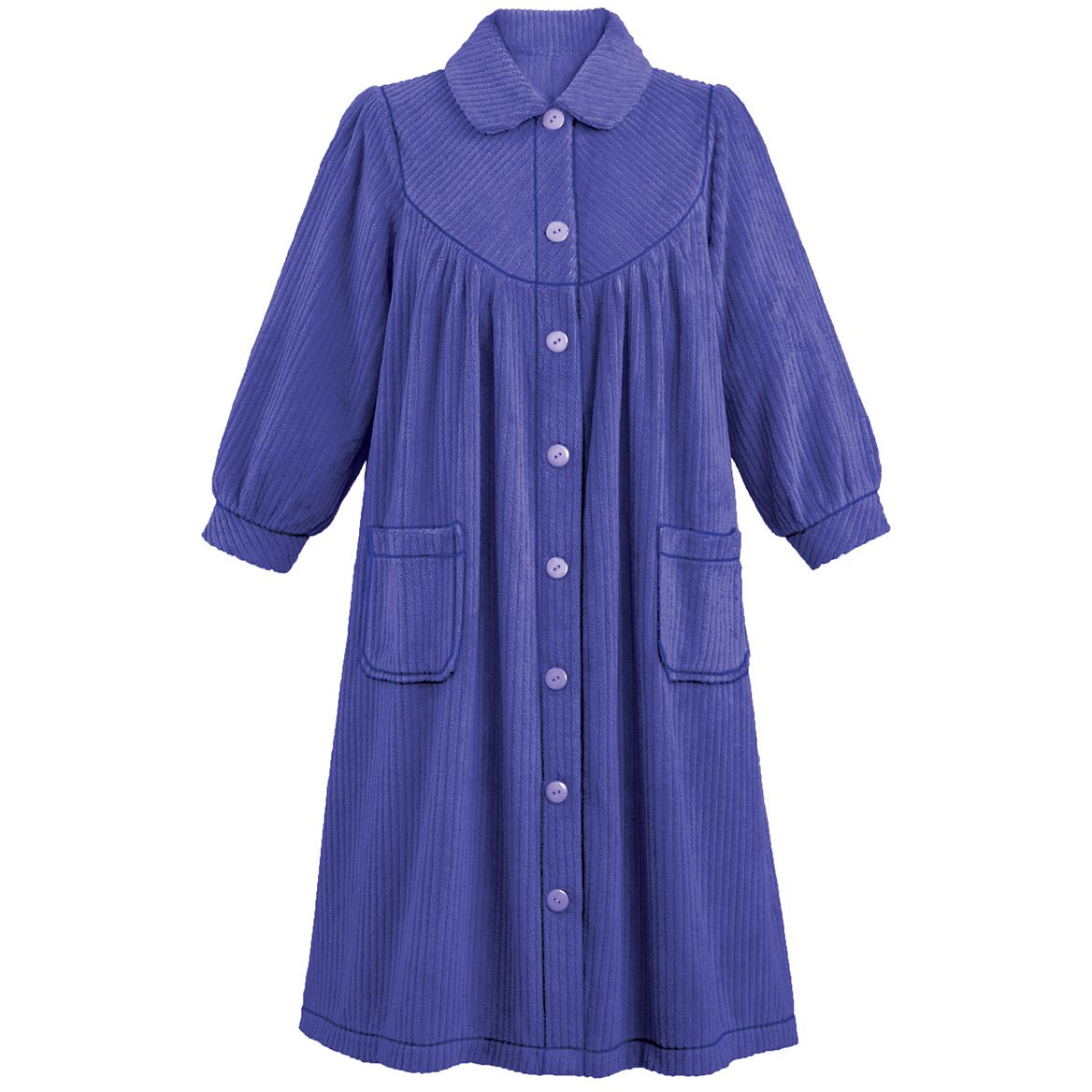 Plush Textured Fleece Robe + '-' + 380288
