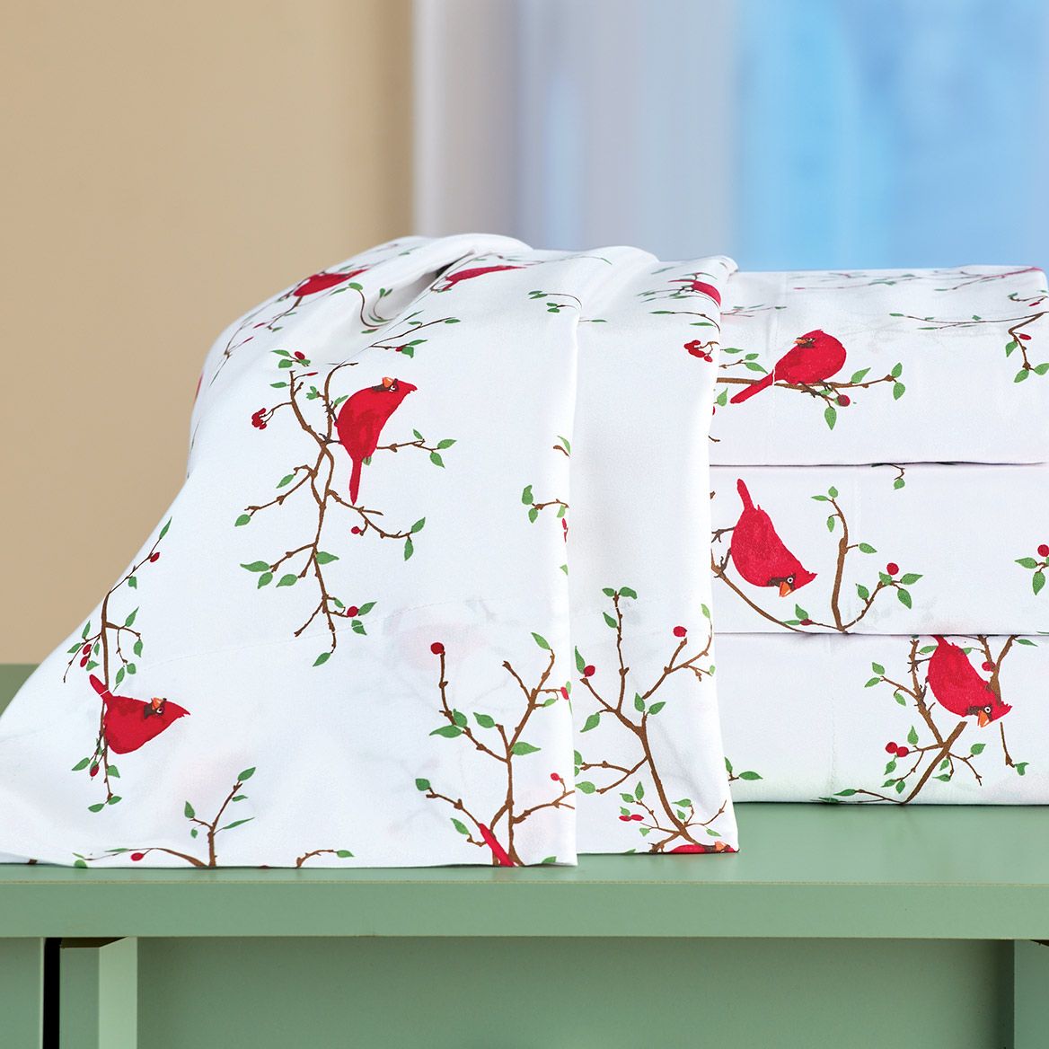 Cardinals On Branches Sheet Set + '-' + 380289