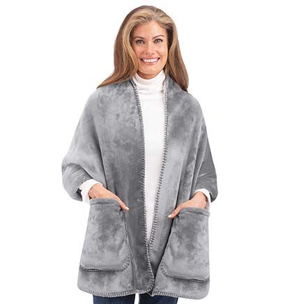 Sherpa-Lined Wrap-380307