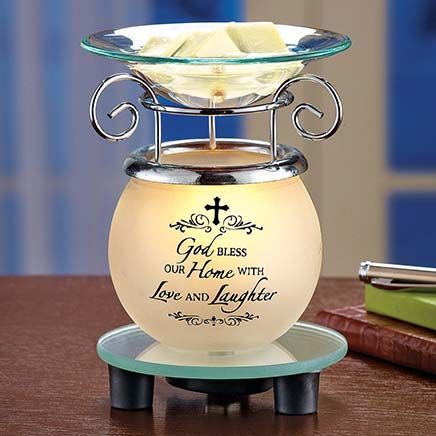 God Bless Our Home Wax Warmer-380359