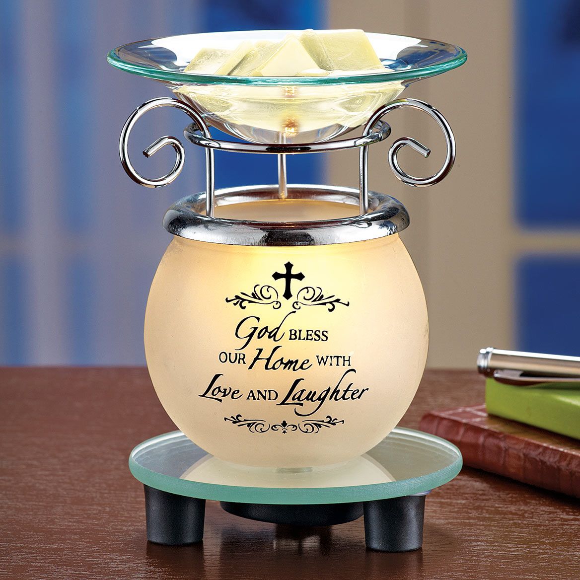 God Bless Our Home Wax Warmer + '-' + 380359