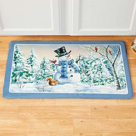 Winter Snowman Anti-Fatigue Mat-380411