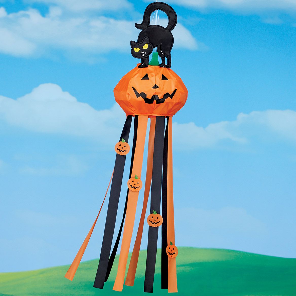 Pumpkin Windsock
