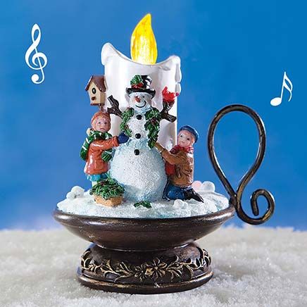 Musical Snowman Candle-380445