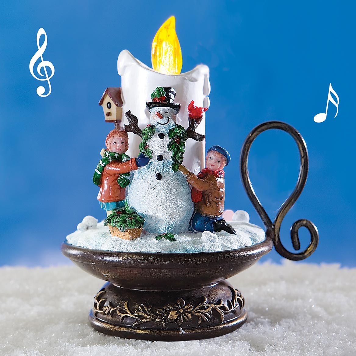 Musical Snowman Candle + '-' + 380445
