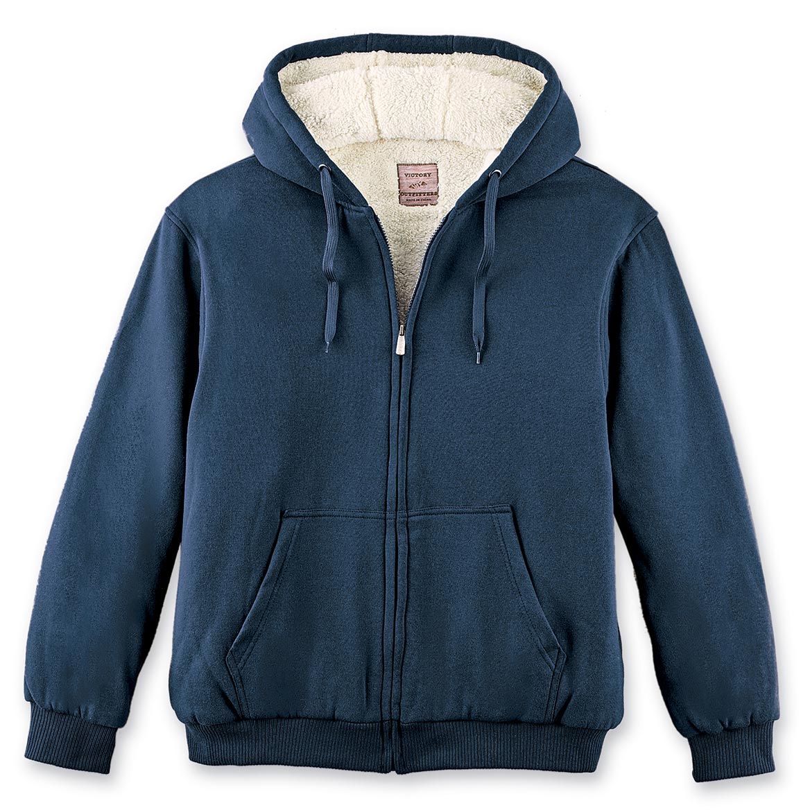 Sherpa-Lined Hoodie + '-' + 380452