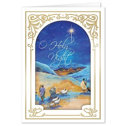 View product details for Personalized The Wonder of Christmas Cards By Holiday Peak™, Set of 20