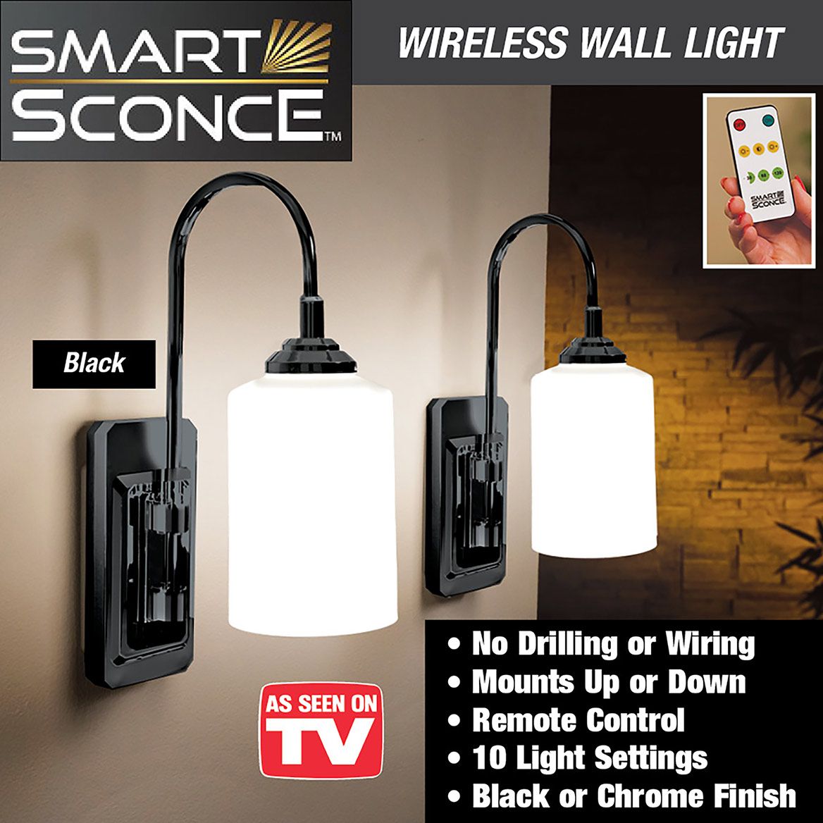 Smart Sconce™ Wireless Wall Light + '-' + 380511