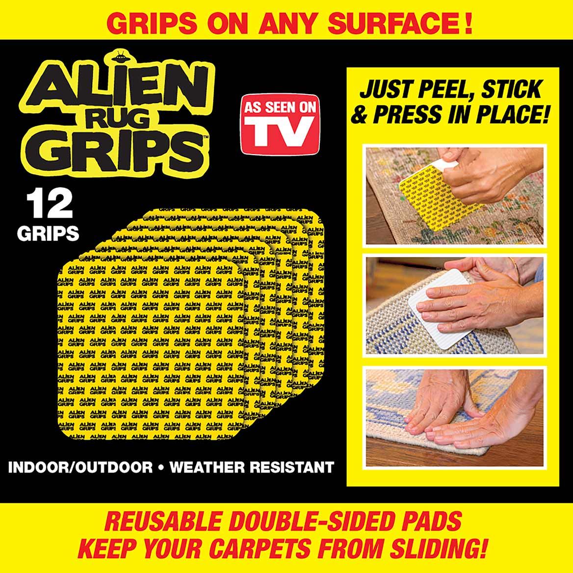 Alien™ Rug Grips, Set of 12 + '-' + 380513