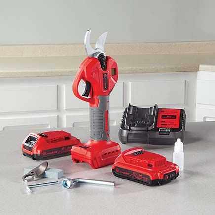 Pruning Shears, 2 Batteries and Charger Set By LivingSURE™-380522