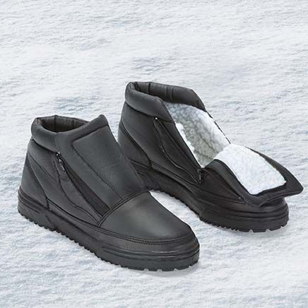 Men's Snow Boots with Ice Grippers-380527
