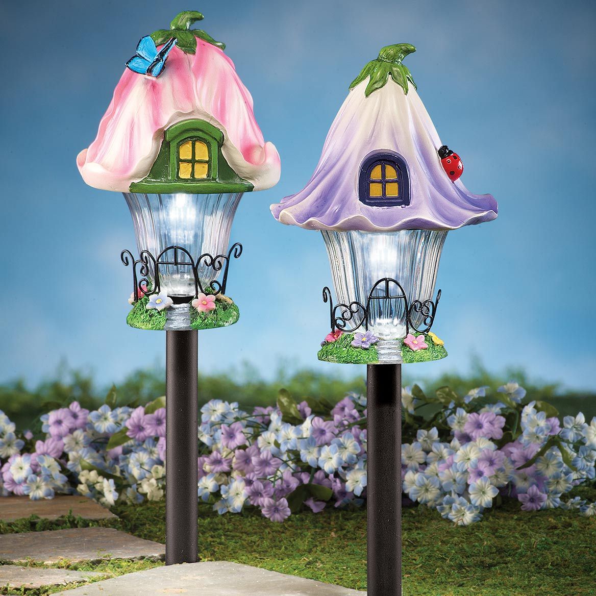 Solar Fairy House Stakes + '-' + 380535