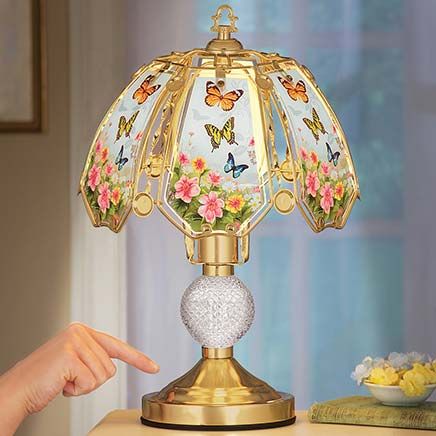 View product details for Butterflies Touch Lamp